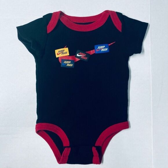 Air Jordan Bodysuits 1-6m And 1-9m EUC - Picture 3 of 6